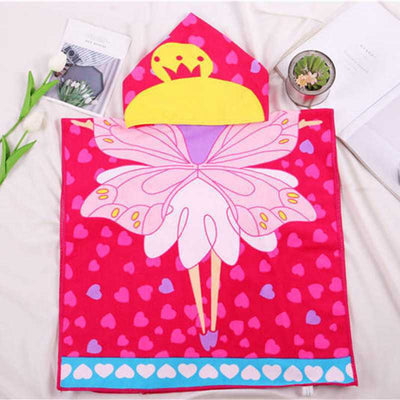 Poncho de Playa Infantil con Capucha - Bata de Baño Versátil - Image 17