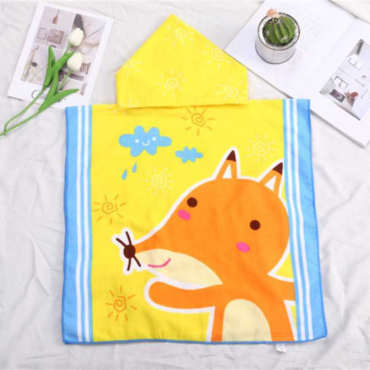 Poncho de Playa Infantil con Capucha - Bata de Baño Versátil - Image 18