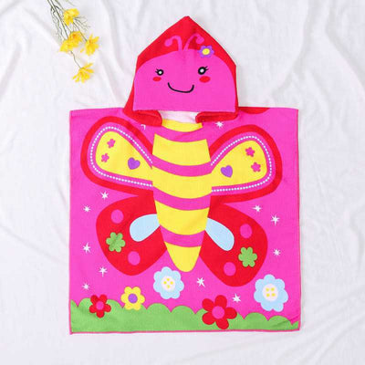 Poncho de Playa Infantil con Capucha - Bata de Baño Versátil - Image 9