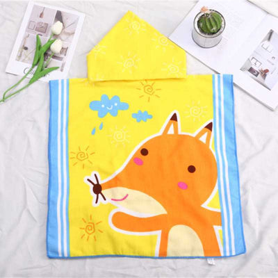 Poncho de Playa Infantil con Capucha - Bata de Baño Versátil - Image 3