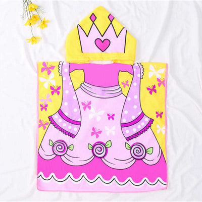Poncho de Playa Infantil con Capucha - Bata de Baño Versátil - Image 8