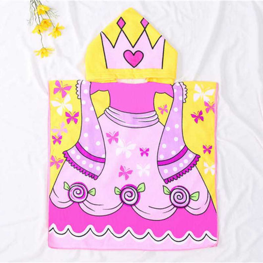 Poncho de Playa Infantil con Capucha - Bata de Baño Versátil - Image 8