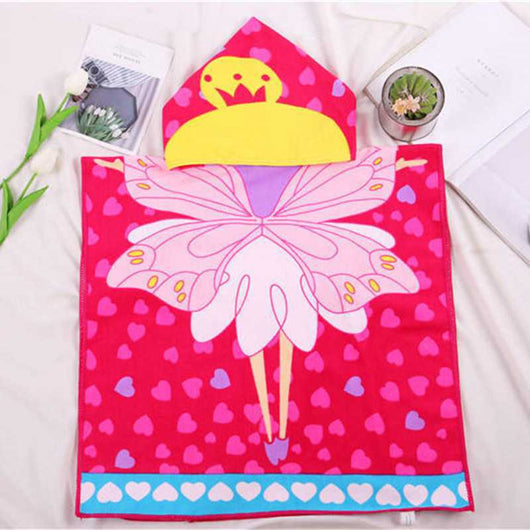 Poncho de Playa Infantil con Capucha - Bata de Baño Versátil - Image 10