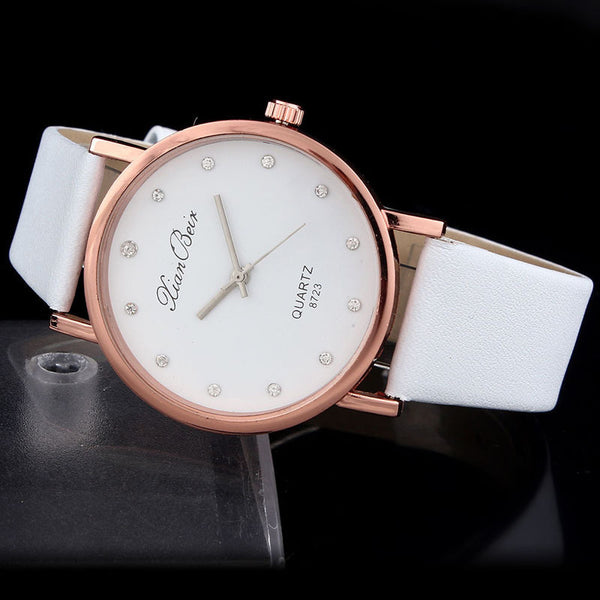 Reloj de Cuarzo para Mujer Temperamento Elegante Minimalista