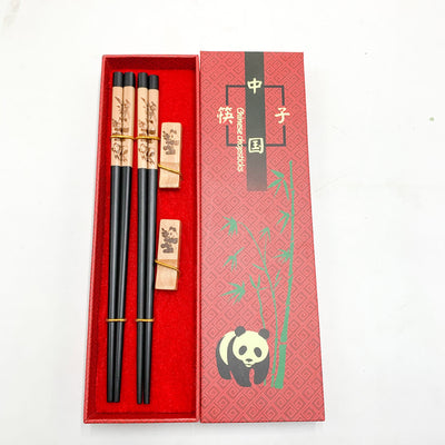 Palillos Panda - Juego de 2 Pares en Caja de Regalo Premium - Image 2