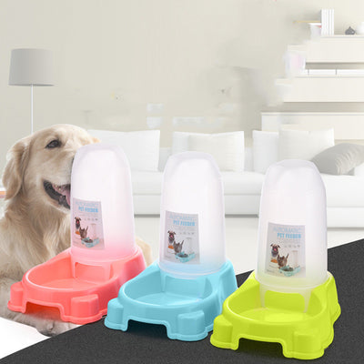 Comedero y Bebedero Automático para Mascotas - Dispensador Inteligente para Perros y Gatos