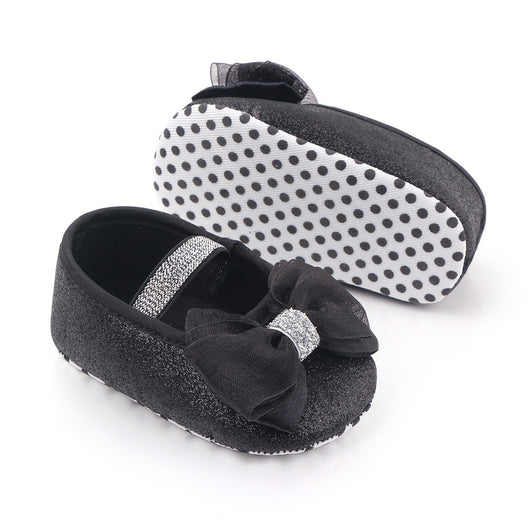 Zapatos Princesa para Bebé - Calzado Suave con Moño Elegante - Image 11
