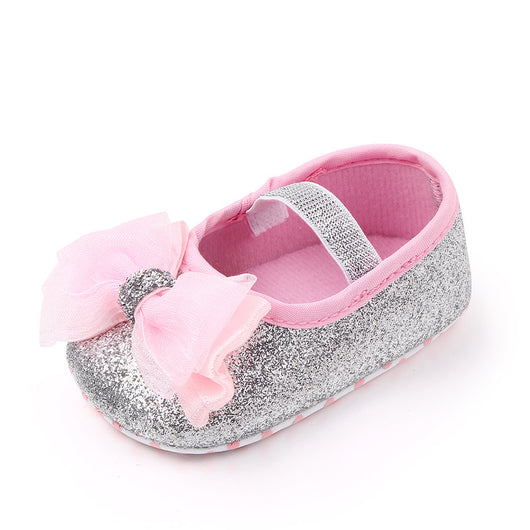 Zapatos Princesa para Bebé - Calzado Suave con Moño Elegante - Image 8