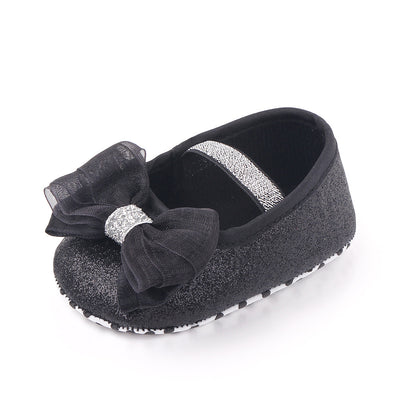 Zapatos Princesa para Bebé - Calzado Suave con Moño Elegante - Image 3