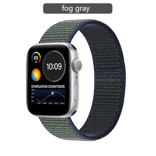 Correa Nylon Loop Compatible con Apple Watch Series 3, 4, 5, 6 y SE - Image 60