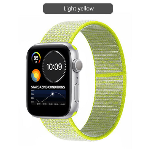 Correa Nylon Loop Compatible con Apple Watch Series 3, 4, 5, 6 y SE - Image 58