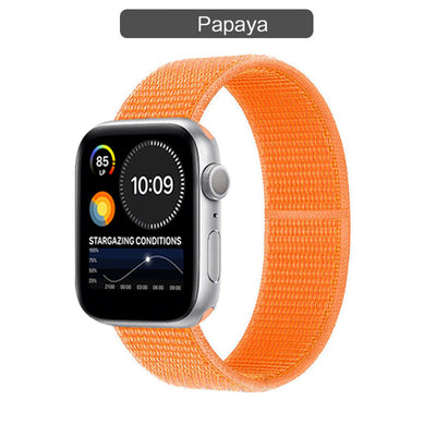 Correa Nylon Loop Compatible con Apple Watch Series 3, 4, 5, 6 y SE - Image 59