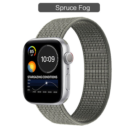 Correa Nylon Loop Compatible con Apple Watch Series 3, 4, 5, 6 y SE - Image 61