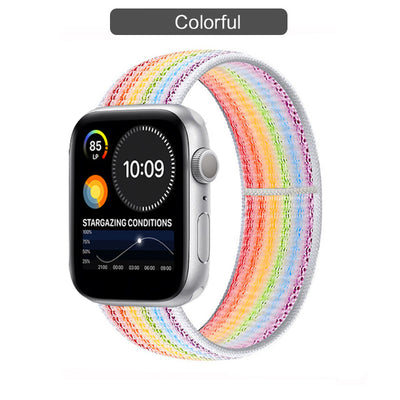 Correa Nylon Loop Compatible con Apple Watch Series 3, 4, 5, 6 y SE - Image 62