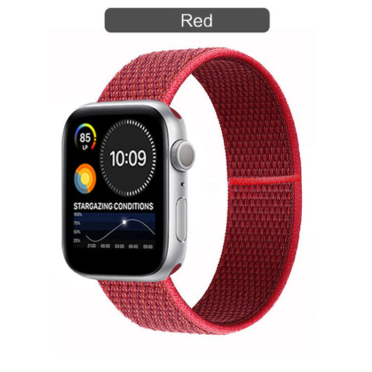 Correa Nylon Loop Compatible con Apple Watch Series 3, 4, 5, 6 y SE - Image 67