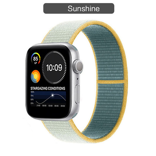 Correa Nylon Loop Compatible con Apple Watch Series 3, 4, 5, 6 y SE - Image 74