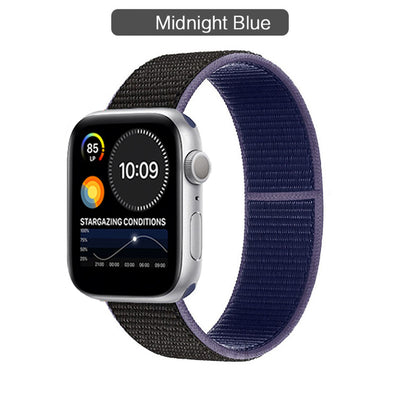 Correa Nylon Loop Compatible con Apple Watch Series 3, 4, 5, 6 y SE - Image 83