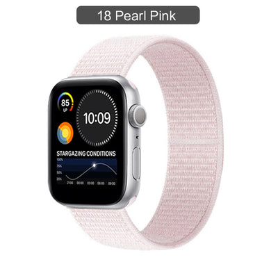 Correa Nylon Loop Compatible con Apple Watch Series 3, 4, 5, 6 y SE - Image 86