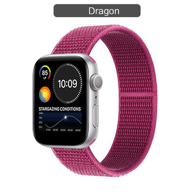 Correa Nylon Loop Compatible con Apple Watch Series 3, 4, 5, 6 y SE - Image 36