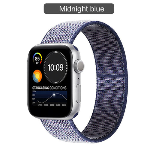 Correa Nylon Loop Compatible con Apple Watch Series 3, 4, 5, 6 y SE - Image 37