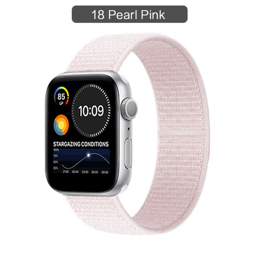 Correa Nylon Loop Compatible con Apple Watch Series 3, 4, 5, 6 y SE - Image 33
