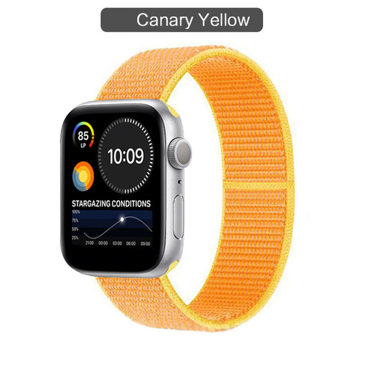 Correa Nylon Loop Compatible con Apple Watch Series 3, 4, 5, 6 y SE - Image 40