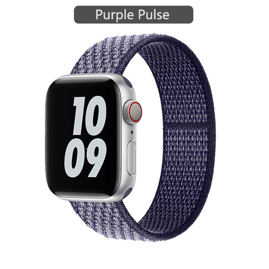 Correa Nylon Loop Compatible con Apple Watch Series 3, 4, 5, 6 y SE - Image 45
