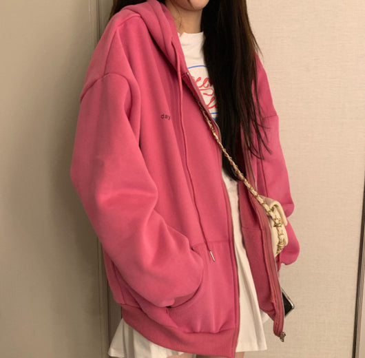 Cardigan Deportivo Oversize con Cierre - Image 7