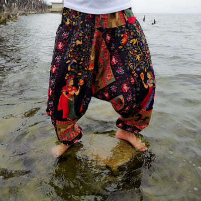 Pantalones Holgados Tailandeses con Cintura Ajustable - Image 25