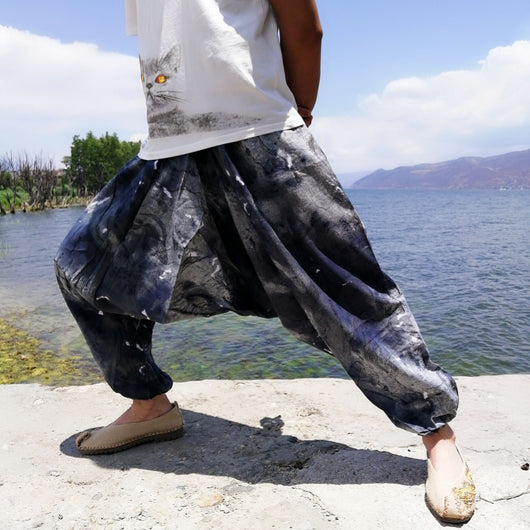 Pantalones Holgados Tailandeses con Cintura Ajustable - Image 22