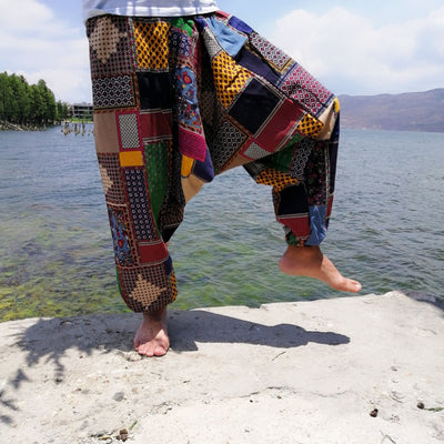 Pantalones Holgados Tailandeses con Cintura Ajustable - Image 29