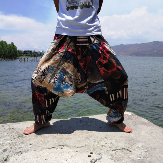 Pantalones Holgados Tailandeses con Cintura Ajustable - Image 34