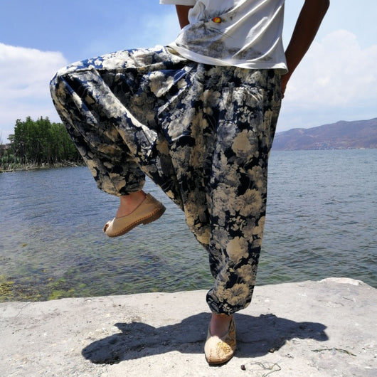 Pantalones Holgados Tailandeses con Cintura Ajustable - Image 11