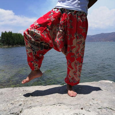 Pantalones Holgados Tailandeses con Cintura Ajustable - Image 13