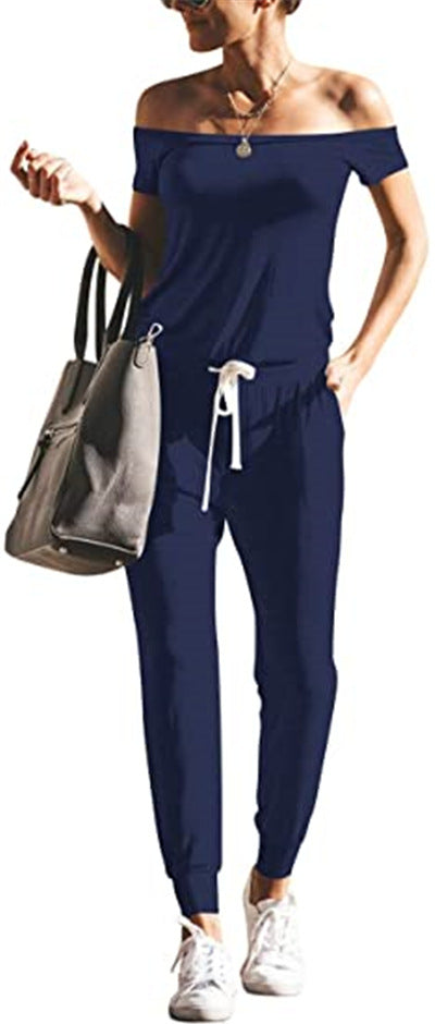 Jumpsuit Asimétrico con Hombro Descubierto - Image 12