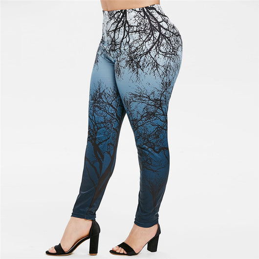 Leggings Deportivos Estampados Talla Grande - Cómodos y Versátiles - Image 13