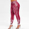 Plus Size Printed Sports Leggings - Comfortable and Versatile