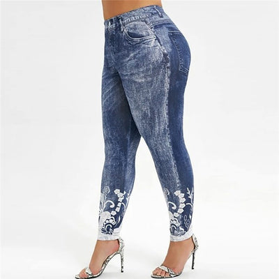 Leggings Deportivos Estampados Talla Grande - Cómodos y Versátiles - Image 5