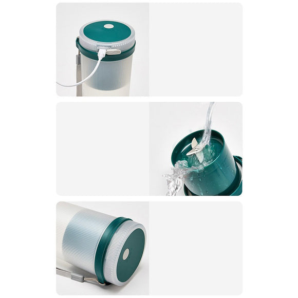 Licuadora Portátil Recargable - Exprimidor Eléctrico Mini