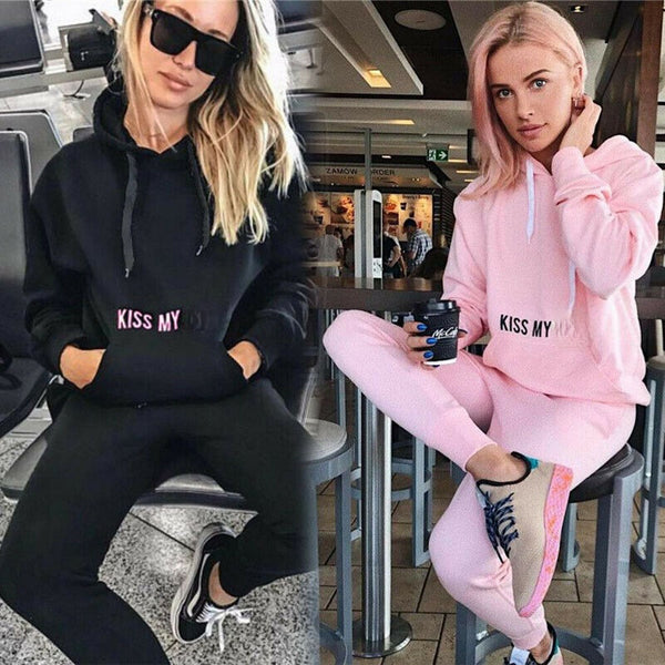 Conjunto Deportivo Femenino 2 Piezas Color Sólido