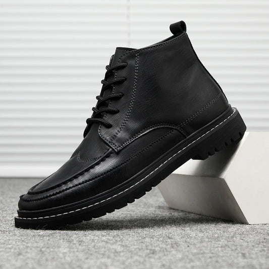 Botas de Cuero Premium para Hombre con Suela Ortopédica - Image 2
