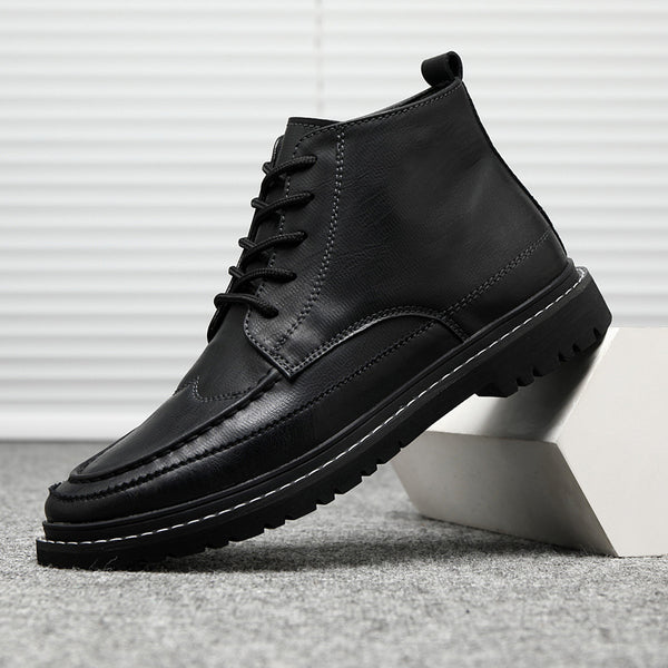 Botas de Cuero Premium para Hombre con Suela Ortopédica