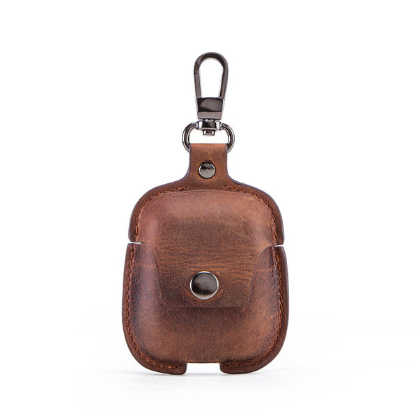 Estuche de Cuero para Audífonos Portátil