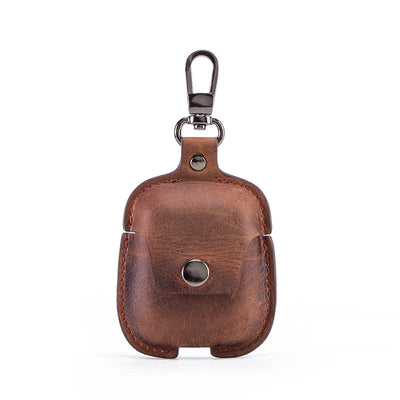 Estuche de Cuero para Audífonos Portátil