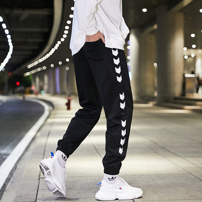 Pantalones Deportivos Sueltos para Hombre - Estilo Casual Primavera Blanco - Image 4