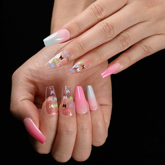 Uñas Postizas Ballet - Diseño Elegante y Duradero - Image 39