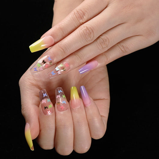 Uñas Postizas Ballet - Diseño Elegante y Duradero - Image 45