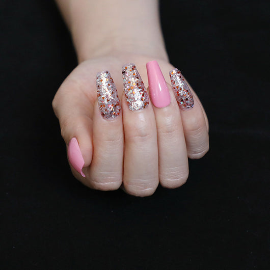 Uñas Postizas Ballet - Diseño Elegante y Duradero - Image 69