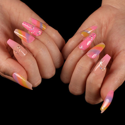 Uñas Postizas Ballet - Diseño Elegante y Duradero - Image 71