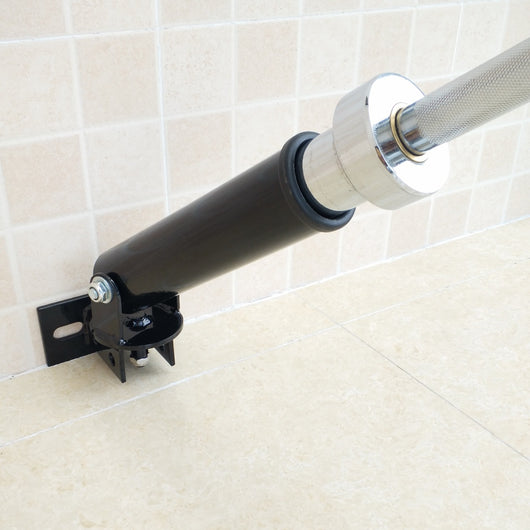 Barra Olímpica Fija con Soporte para 25-50 Discos - Image 3